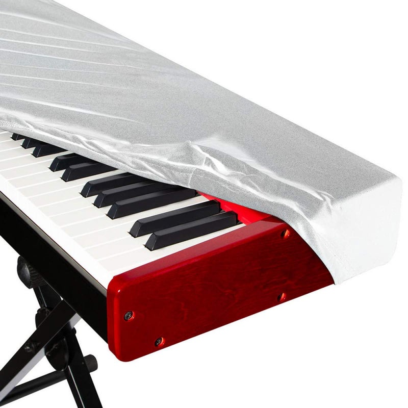 OnStage On-Stage - 88-Key Keyboard Dust Cover (White) (KDA7088W) - Image 2